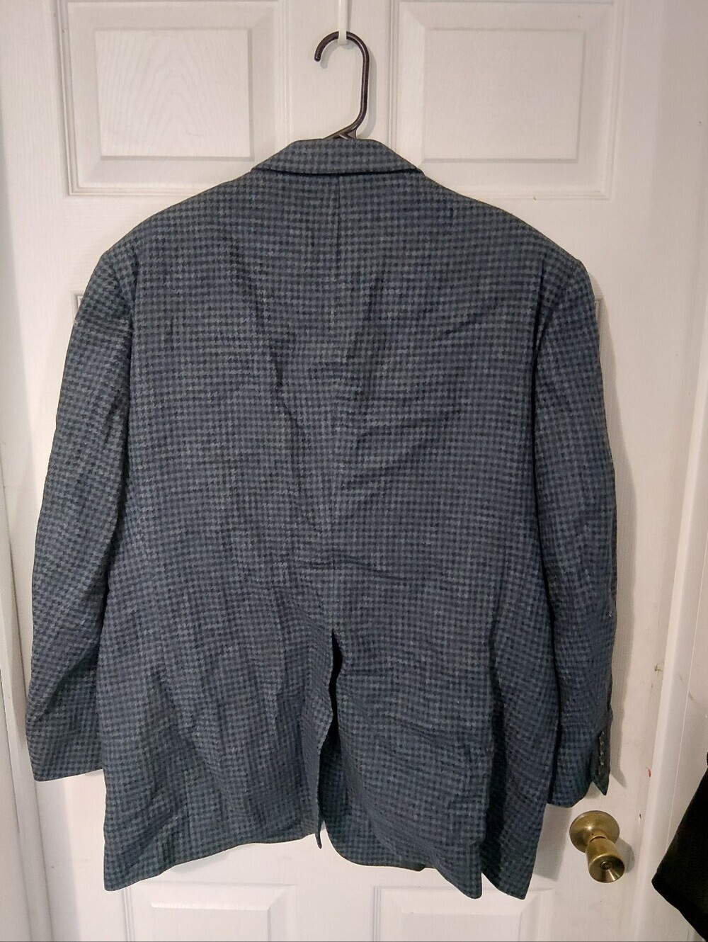 Austin Reed Womens Blue Houndstooth Sport Coat - Picture 2 of 4